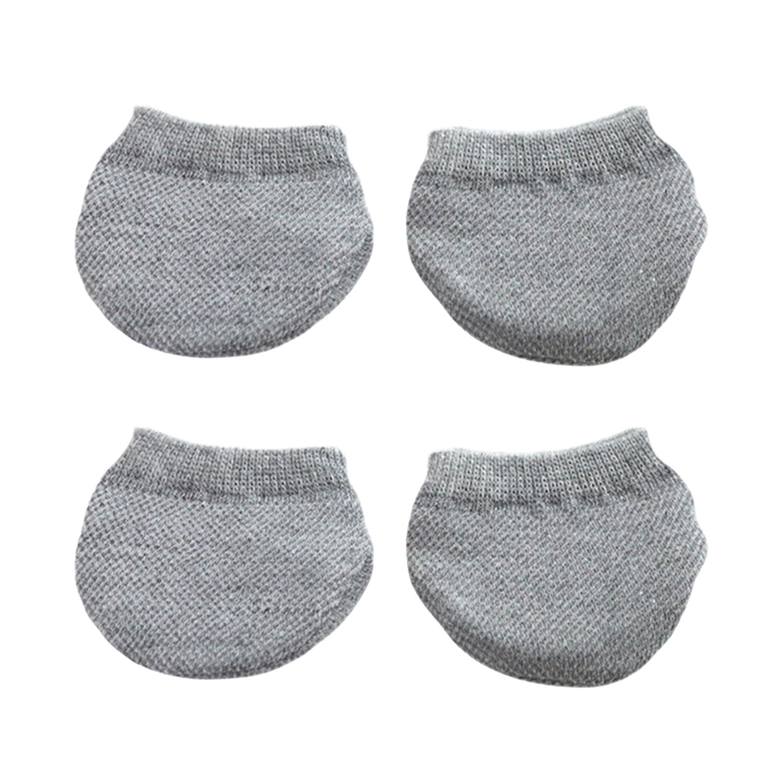 

4 шт. чехлы на колеса багажа практичный полиэстеровый чехол для защиты чемодана и продления срока службы простая установка серый