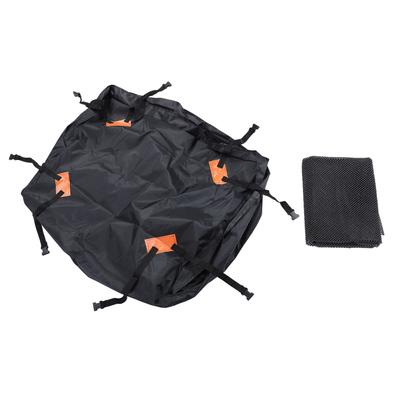 Sac de Toit de Voiture Sac de Transport de Bagages sur le Toit Imperméable Inclut un Tapis Antidérapant Tissu Oxford 600D