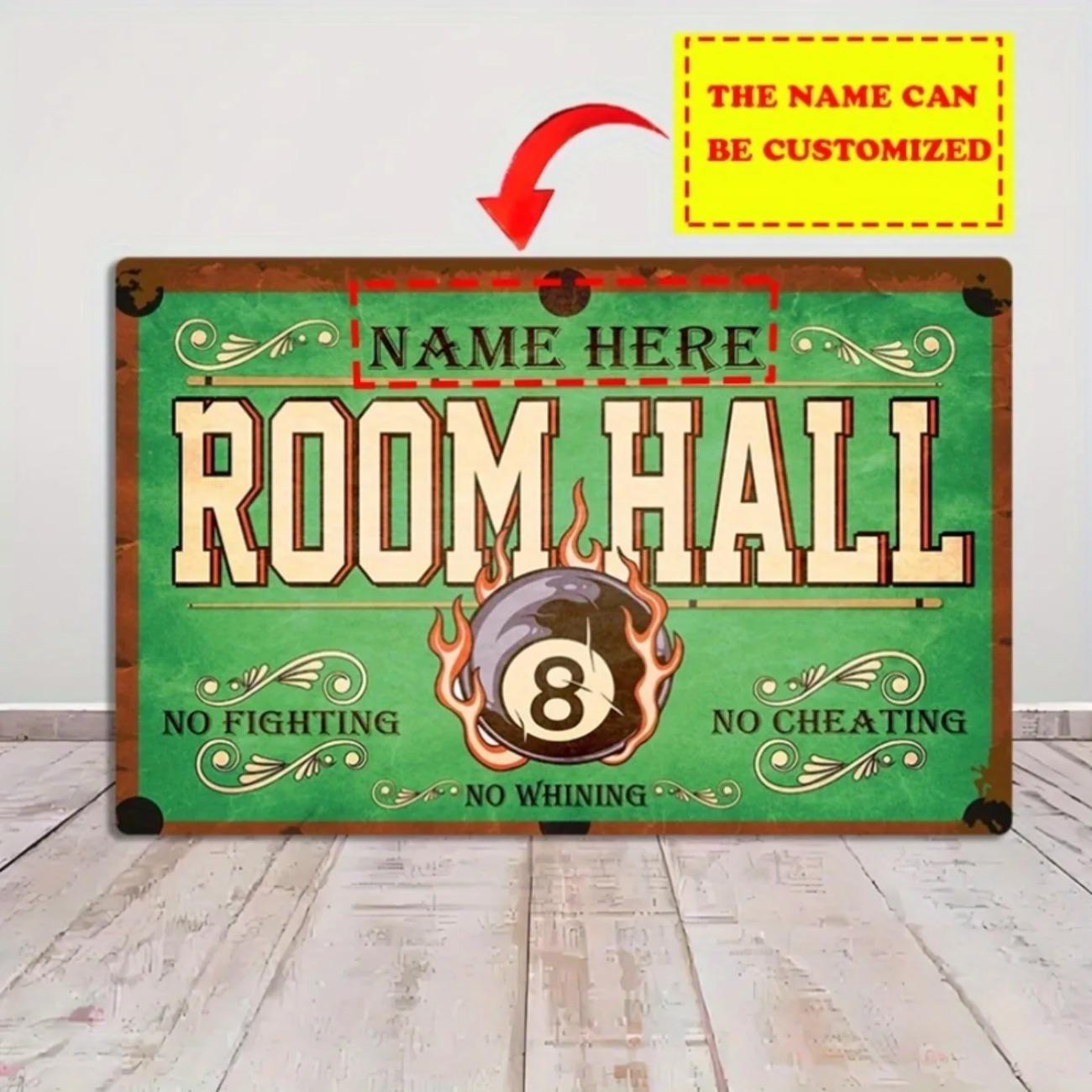 Custom Metal Sign Retro Aluminum Wall Art Home Bar Garage Decor белый
