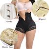 Guaine Pizzo Guaina Pantaloncino Body Shaper Sexy con Zip Doppia Controllo Pantaloncini Shapewear Donna Sexy Fascia Vita in Pizzo
