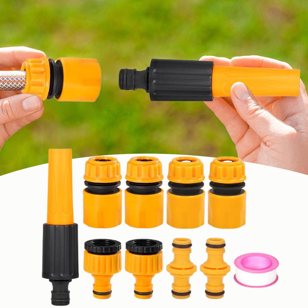 Conector de Mangueira de Água Adaptador de Conexões para Mangueira de Jardim Exterior Conexões de 1/4 de Polegada Adaptador Design Resistente às Intempéries Para Torneira de Água