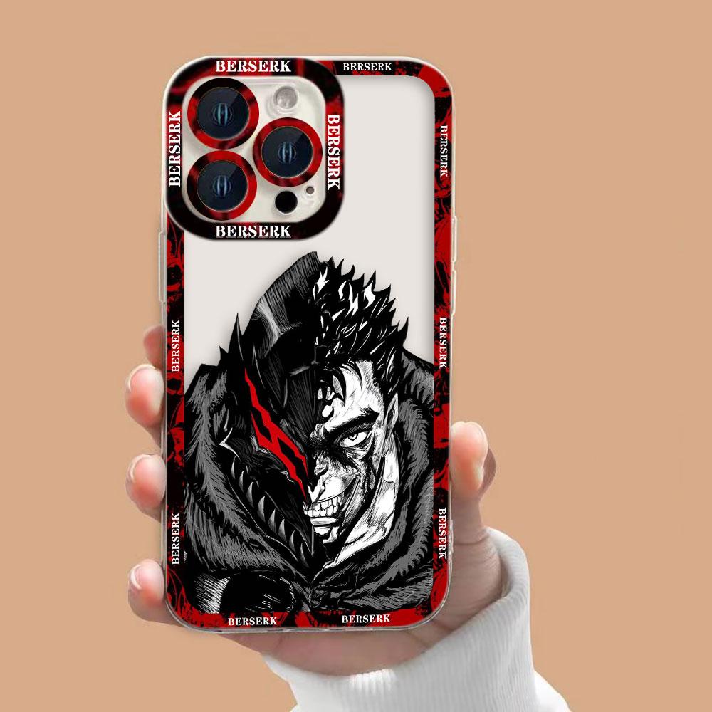 B-Berserk G-Guts Griffith Clear Phone Case For Samsung A73 A72 A71 A57 A56 A55 A54 A53 A52 A51 A36 A35 A33 A32 A26 A23 A22 Case