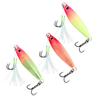 Fishing Jigging Hook Spinner Baits Luminously Fishing Baits Artificial Lures Long Casting Jigging Spoon Lure Easy To Use