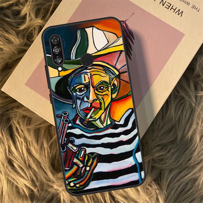Picasso Abstract Art Painting For Huawei Nova 9 10 SE 3i 7i 8i 11i 12i Y60 Y61 Y70 Y72 Y73 Y90 Y91 P20 P30 P40 Lite Case