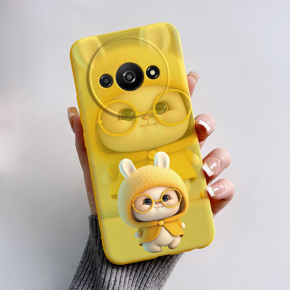 Astronaut Case For Xiaomi Redmi A3 Phone Case Etui Redmi A3 global version Cover Soft Silicone Redmi A3 A 3 RedmiA3 Funda Pouch