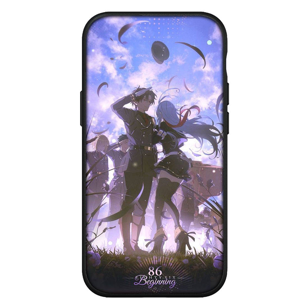 Etui na iPhone 16 15 Xiaomi Redmi Note 14 13 12 11 Pro Max X 8 9 16e Samsung Galaxy S25 S24 S23 Moto G54 OPPO Huawei 86 Eighty Six Anime Etui na telefon