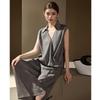 Women's Sleeveless Top & Wide-Leg Pants Two-Piece Set
