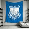 Apollon logo Wall Hanging Printed Fabric Blanket Decorative Tapestries for Bedroom Living Room Home Decor