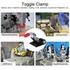 Quick Release Quick Clamp Push Pull Action Push Pull Toggle Clamp Tool Toggle Clamp  Welding