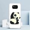 Cartoon Cute Panda Bear Phone Case For Xiaomi Poco F7 Ultra X5 X6 X7 Pro M7 Redmi 15C 15 13C 13 12C 12 10C 10 10A 9 9C 9A 9T Cov