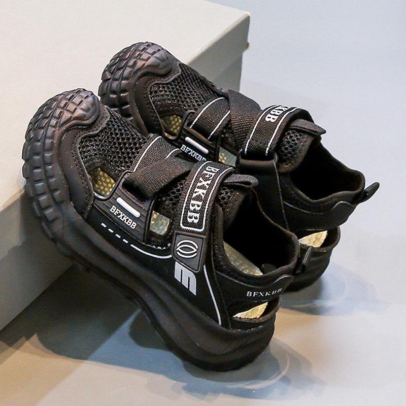 Summer Kids Princess Sneakers Fashion Dad Sandals Girls Mesh Soft Sole Sports Sandals