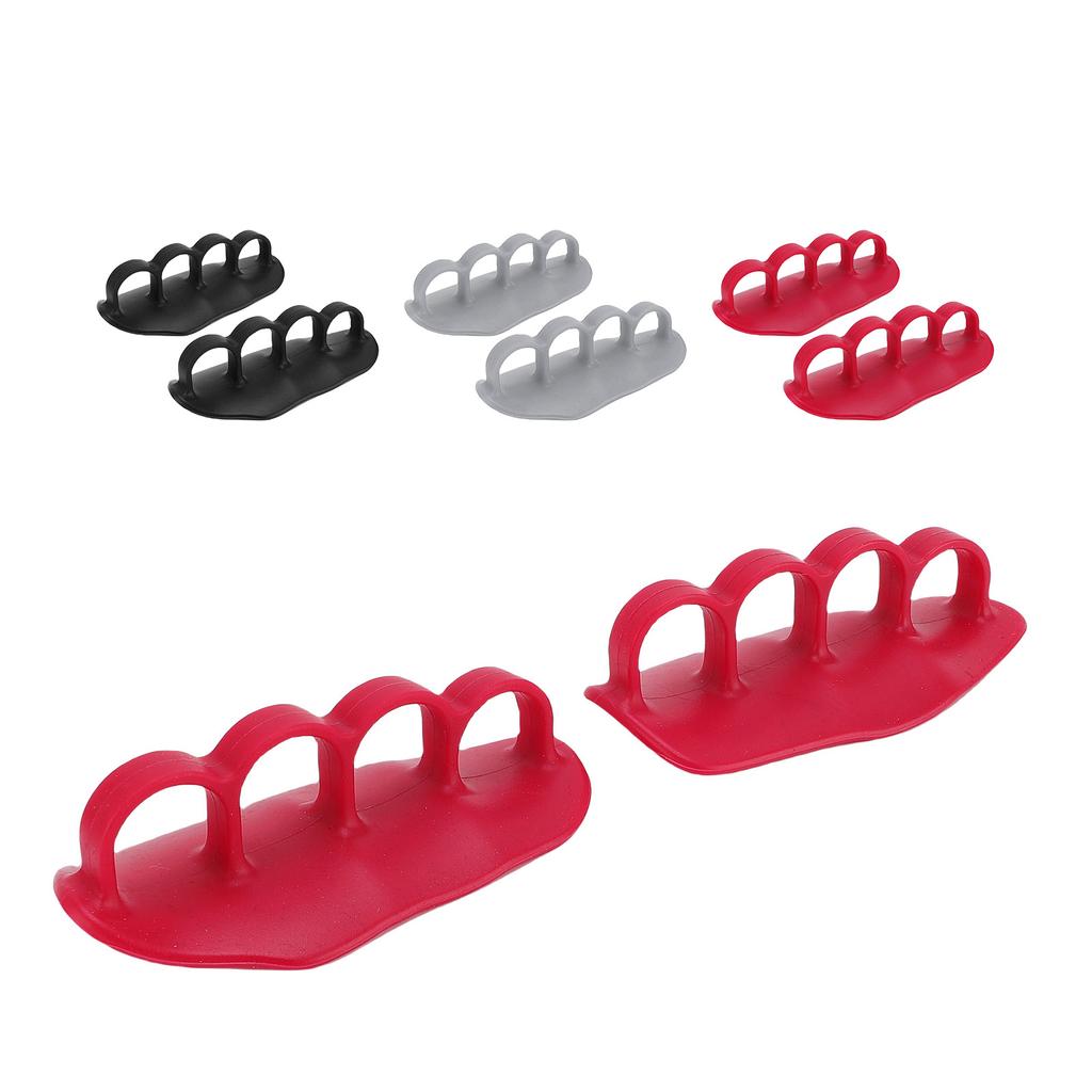 1 Pair Workout Grips Multifunctional Weight Lifting Rubber Gym Grips for Barbell and Dumbbell