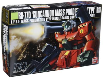 HGUC Guncannon Mass Production Type Suit Gundam 0080 War In the 1/144 RX-77D (Mobile Pocket)