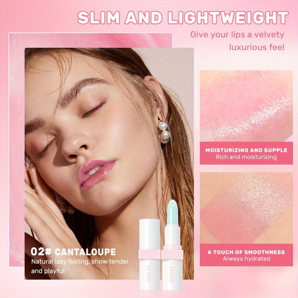 Warm-changing Moisturizing Lip Balm Double Moisturizing Lip Balm Prevents Dryness, Fades Lip Lines, Tightens, Moisturizes and Is Not Greasy