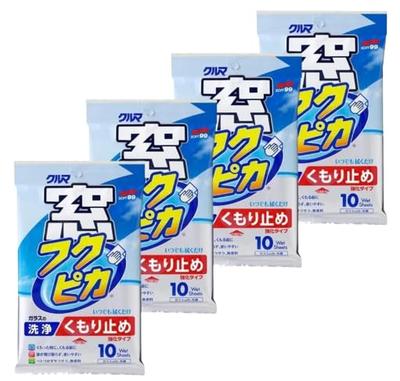 Fukupika 04073 Tipo Reforçado Anti-Embaciamento, Conjunto de 4, Pacote de 10