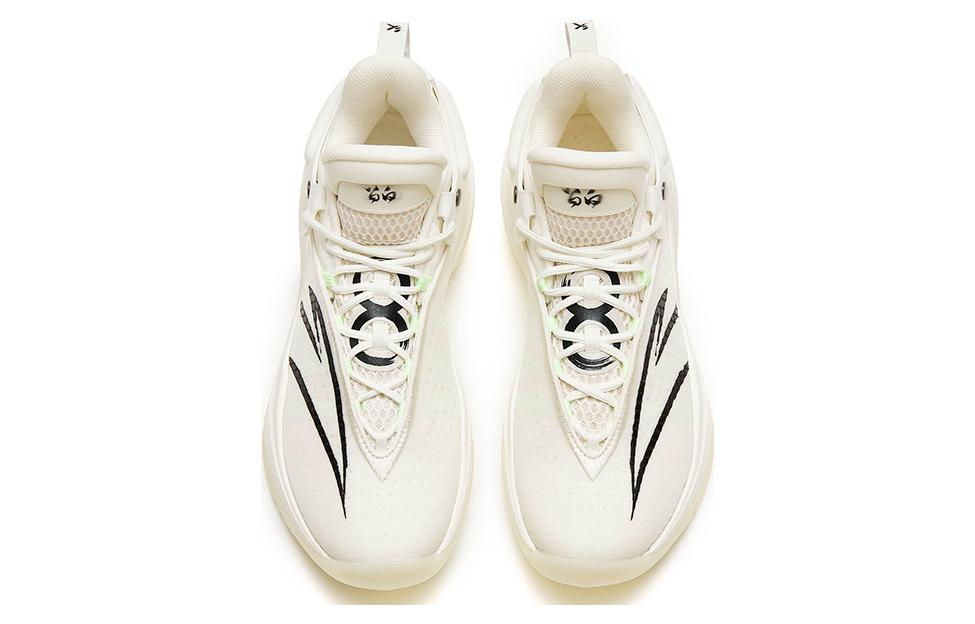 Anta KT 8, White Space Textile, Synthetic Leather, TPU Men's Sneakers