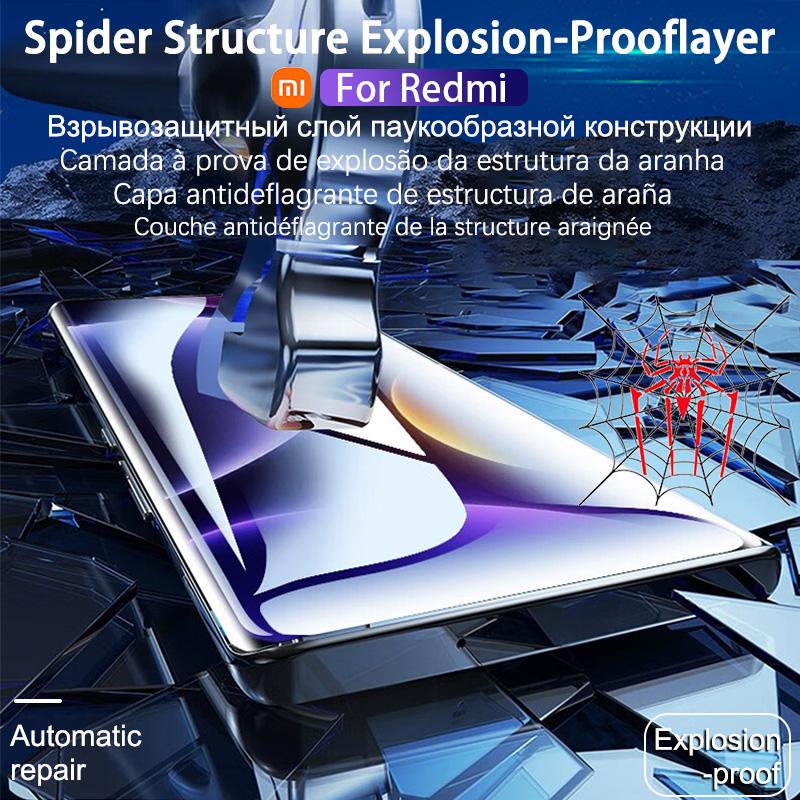 5Pcs HD Hydrogel Film For Xiaomi POCO X7 F6 F5 X5 X6 X3 Pro NFC Screen Protector Poco X4 M5S M4 M6 F4 F3 GT X7 Pro 5G Not Glass