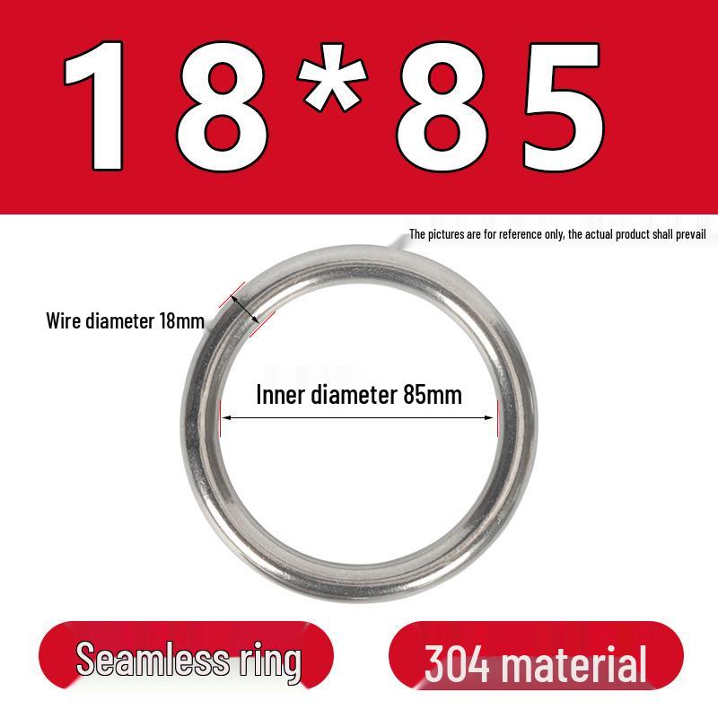 Stainless Steel Seamless O-Ring: Corrosion-Resistant Accessory for Handbags and Pet Gear