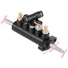 KIMISS Aluminum Alloy Car Air Control Valve, Foot Pedal Valve, Tire Changer for Rangers, Tool (Black) (3))