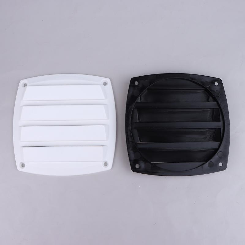 1Pcs Boat Louvered Vent Replace Square Air Vent Grill Ventilation Ducting Cover Outlet Vent For Marine Rv