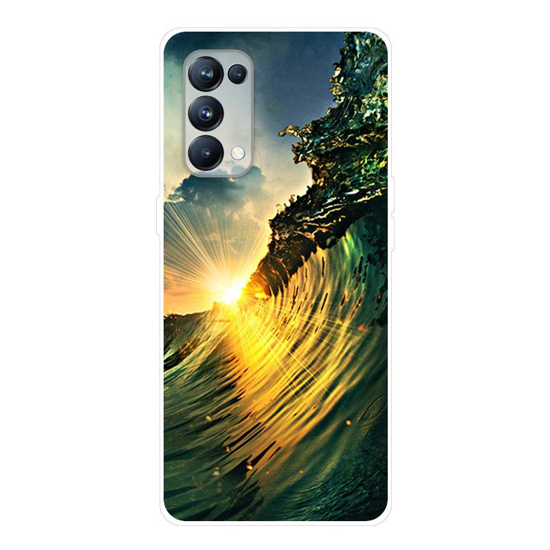 For OPPO Reno 5 Reno5 Pro 5G Case Soft Silicone Back Case Coque for OPPO Reno 5 Pro 5G Phone Cover Shockproof Fundas for Reno 5