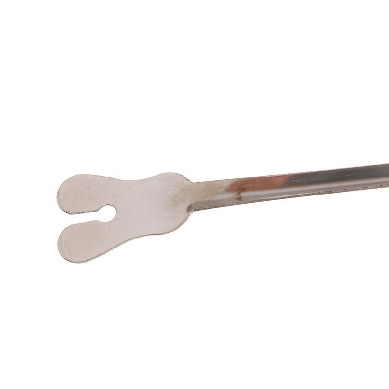 2 Peças Aço Inoxidável 304 Sonda Ranhurada Anal Sonda Ranhurada para Punção Guias de Exame Instrumentos Anorretais Sonda Anorretal