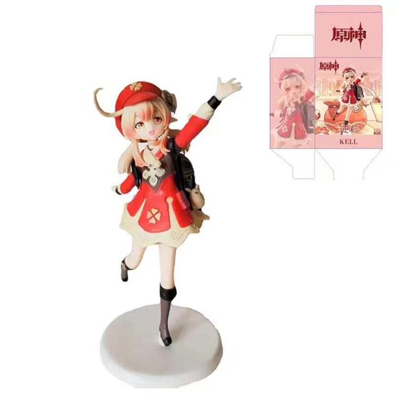16 CM Anime Genshin Impact Klee Stand Version PVC Action Figure GK Collectible Model Toy Decorative Gift