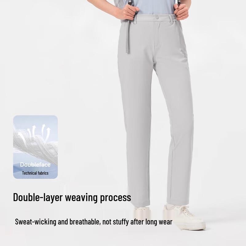 PELLIOT Women's Outdoor Water-Repellent High-Stretch Casual Pants 12411402