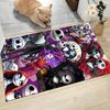 Nightmare Before Christmas Carpet Rug Soft Washable Anti Slip Home Living Room Sofa Mats Personalized Christmas Rug