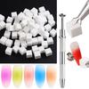 Cross-Border Mini Manicure Tools: Tofu Block Glue Sponge & Nail Art Gradient Set