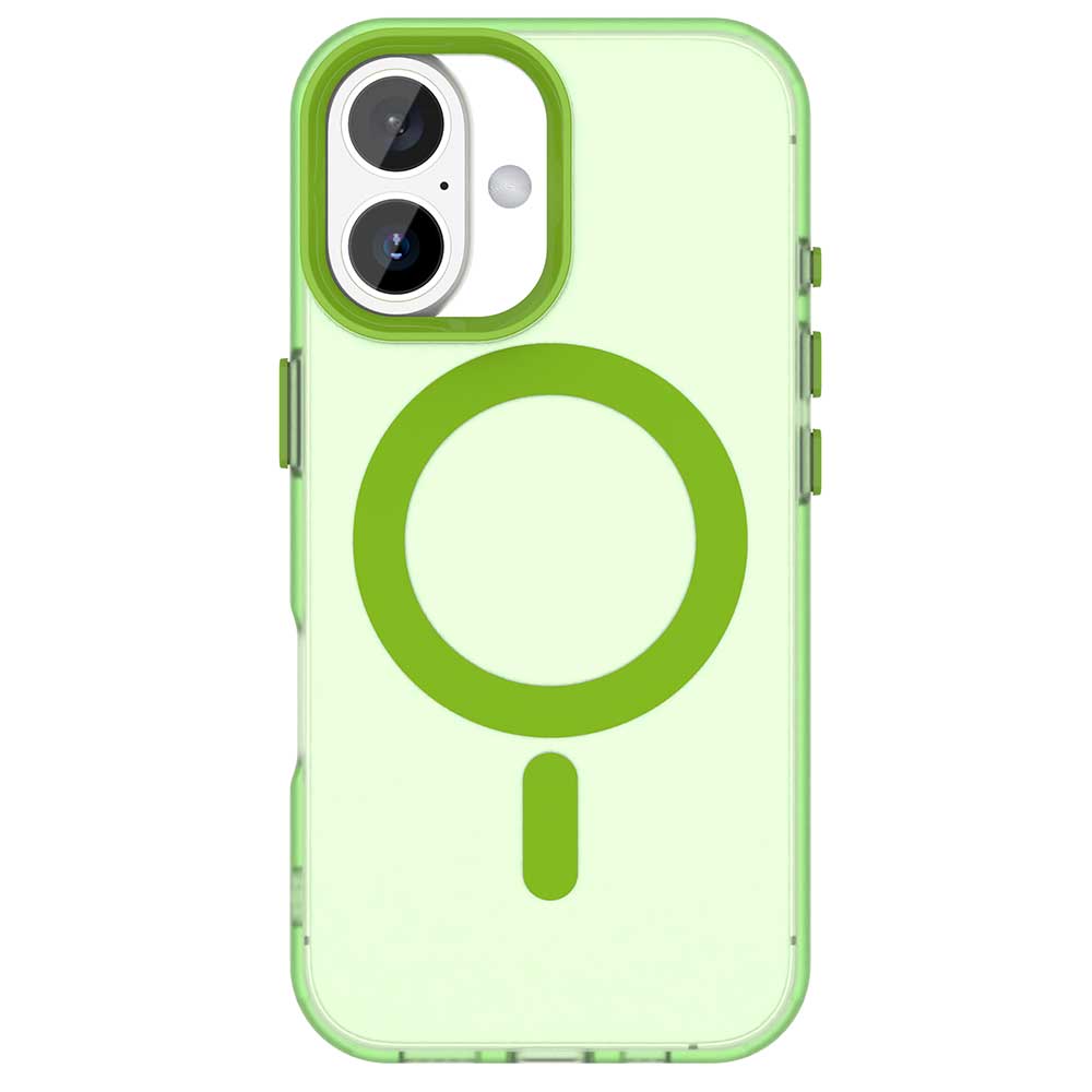 For Magsafe Magnetic Wireless Charging Case For iPhone 11 12 13 14 15 16 Pro Max 16 Plus 16E Matte Candy Color Shockproof Cover