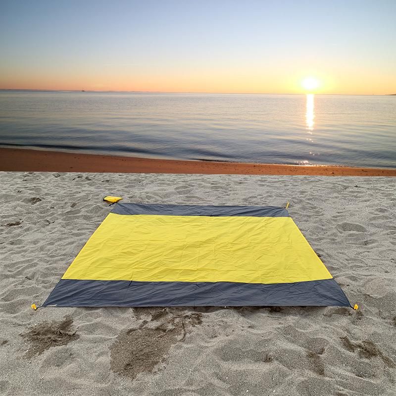 Waterproof Beach Mat Extra Large Outdoor Camping Mat Blanket Folding Sand Free Pocket Mattress Portable Lightweight Picnic Mat