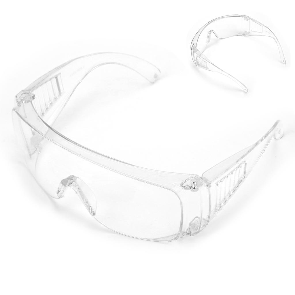 Safety Goggle Transparent Lens Dustproof AntiFog Droplets Protection Glasses 99percent Transmittance
