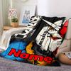 Customiz Name Personality Gundam Blanket Soft &Warm Sofa Office Bed Travel Lunch Break Blanket, Gift Suitable All Seasons
