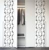 Black Floral Peel and Stick Wallpaper Black Vine Butterfly Self-Adhesive Wallpaper Removable Modern Stick and Peel Contact Paper