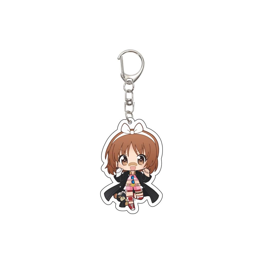 Portachiavi 55MM Anime GIRLS und PANZER The Movie Nishizumi Miho/Akiyama Yukari Portachiavi Modello Piatto Acrilico Regali di Natale