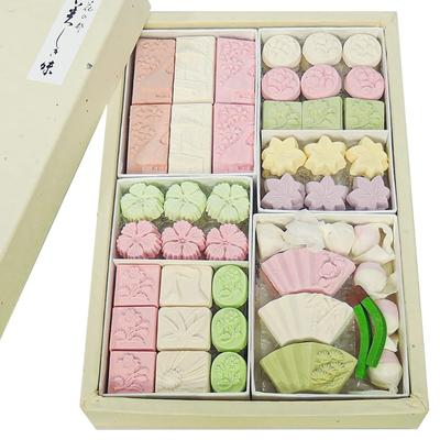 Fukuya Beautiful Flavor Kyoto Wasanbon Sugar Dried Sweets Gift Assortment (Large)