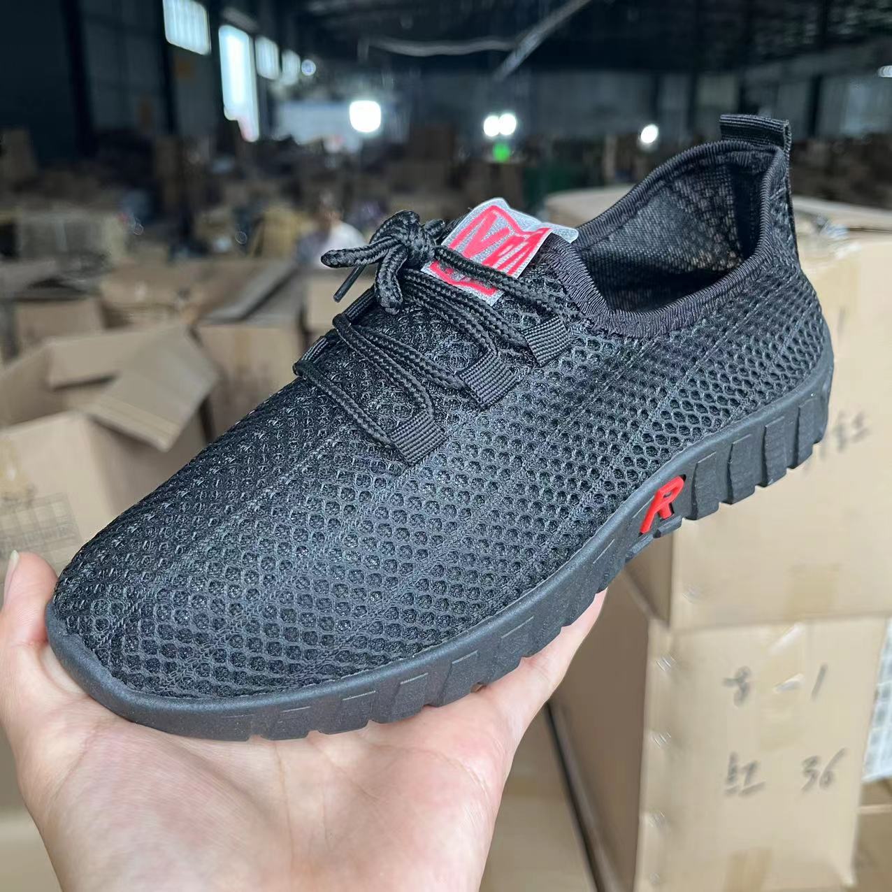 

Женская обувь 2025 года, летняя новая женская сетчатая обувь, удобная и дышащая, универсальная белая обувь, популярная детская обувь 40