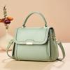 Handbag Women's bag Solid color shoulder messenger bag Versatile fashion simple mother bag