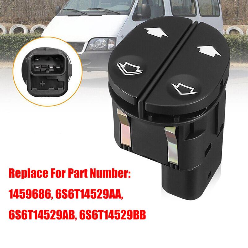 Car Electric Power Window Control Switch Parts For Ford Transit MK7 2010 2011 2012 2013 2014 / Fiesta 2002 2003-2008 6S6T14529BB