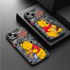 Чохол для телефону Вінні Пух для Apple iPhone 15 16 Pro XS Max 13 14 Plus XR SE 7 8 12 11 Pro plus Матовий