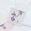 Punk Vintage Women Earrings Metal Chain Cross Heart Personalized Hip Hop One Pieces Ear Bone Clips Party Jewelry Gifts