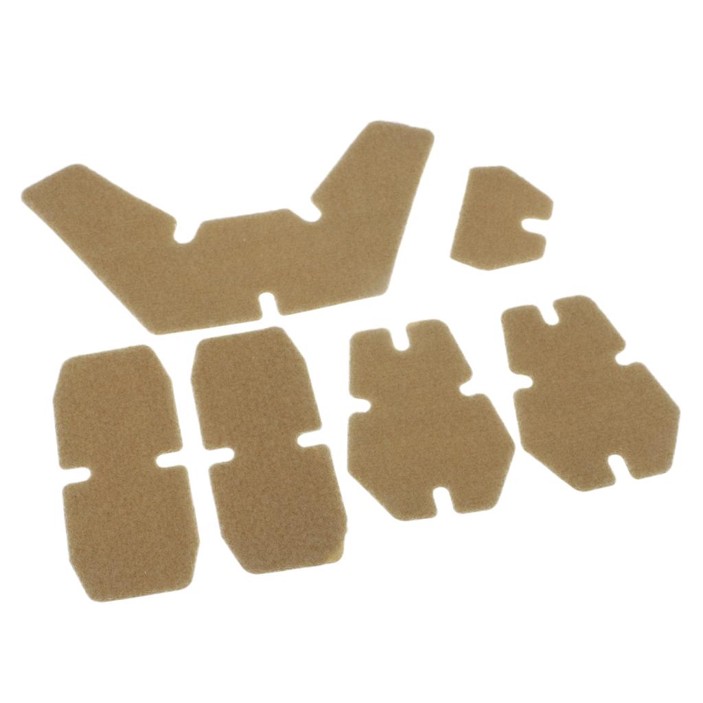 Velcro Helmet Sticker Patch Hook Loop Fastener Pad Set for Helmet Case and Hat Protection