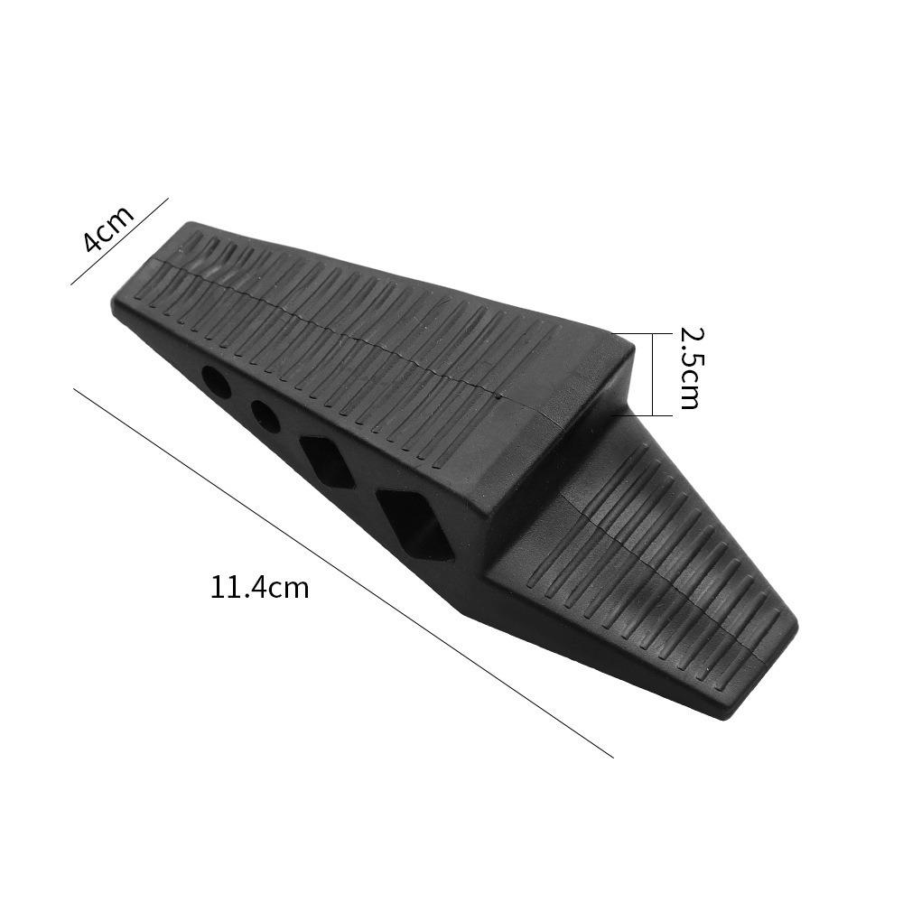 New Silicone Material Door Stopper Anti-Collision Hidden Design Floor Holder Reusable Non-Slip Wedge Doorstop Bedroom