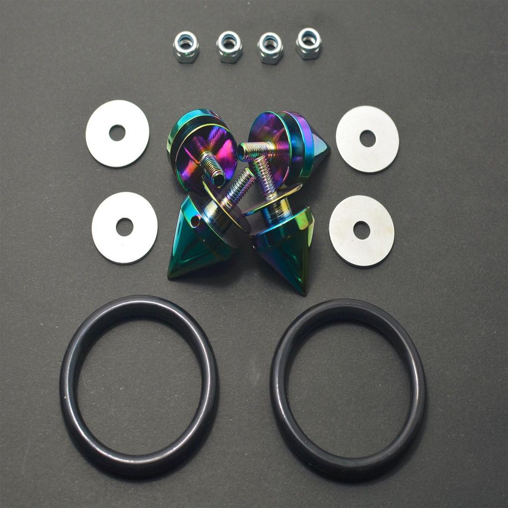 Conical Pointed Surround Buckle Modification Gasket Bumper Reinforcement Screw