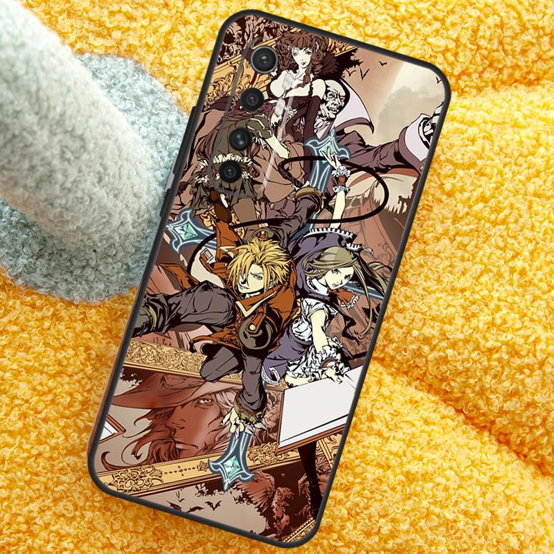 Castlevania Case For POCO X3 X4 X5 F5 Pro M5s C40 F4 GT F3 Cover For Xiaomi 12T 11T Pro 12 13 Lite 12X