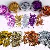 22 Colors Super Thin Shiny Gold  Gold Leaf Flakes Nail Gold Foil Flakes for Nail Art Resin Craft Decoration