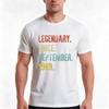 Retro Vintage th Birthday Legendary Since September  TShirt Summer Casual Cotton Tee Oversized Streetwear Tops