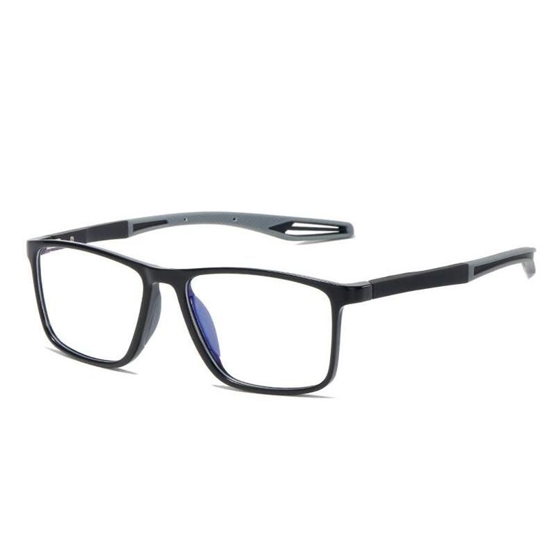 Sport Women Men Student Square Prescription Glasses For The Nearsighted Fashion Silicone Optical Spectacles 0 -1.0 -1.5 To -6.0