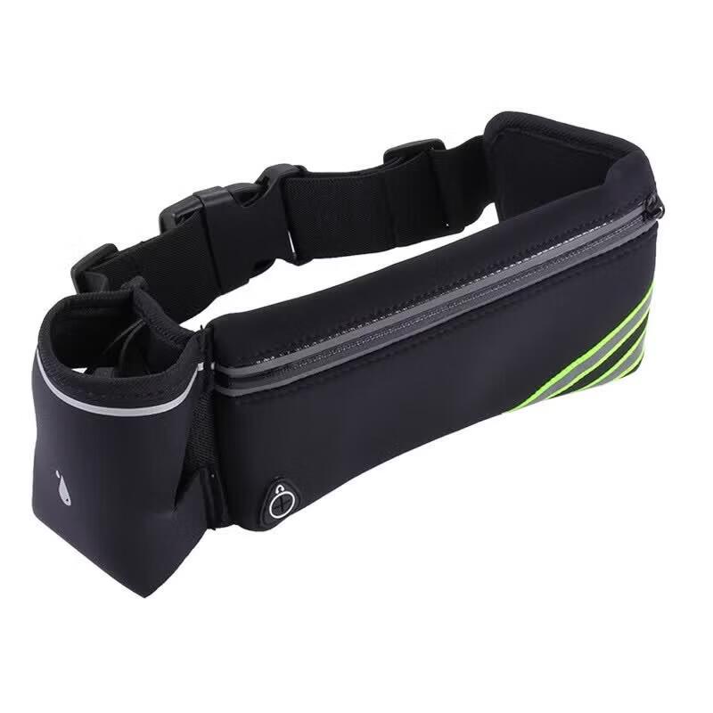 SWEGEAR Многоцветная спортивная поясная сумка 0219 No water bottle чёрный